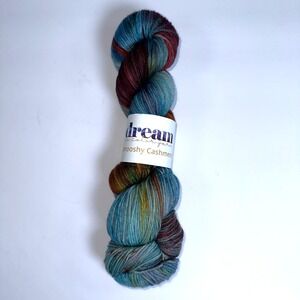 Dream in Color Smooshy Cashmere Merino Wool Fingering Weight Yarn In the Depths